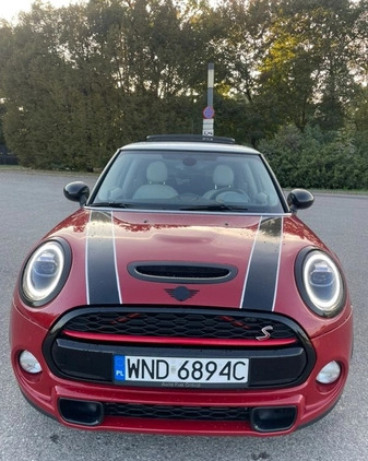MINI Cooper S cena 73900 przebieg: 55500, rok produkcji 2016 z Warszawa małe 781